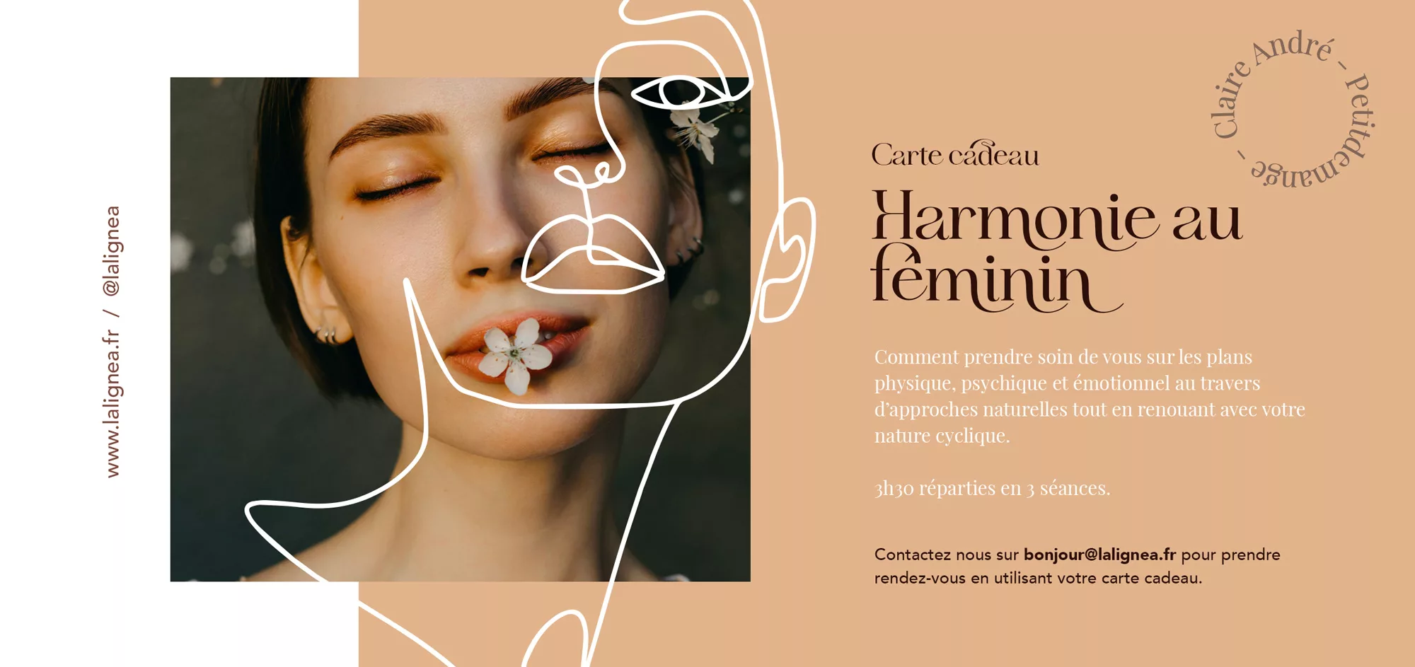 lalignea naturopathie sante holistique harmonie au feminin carton invitation lalignea